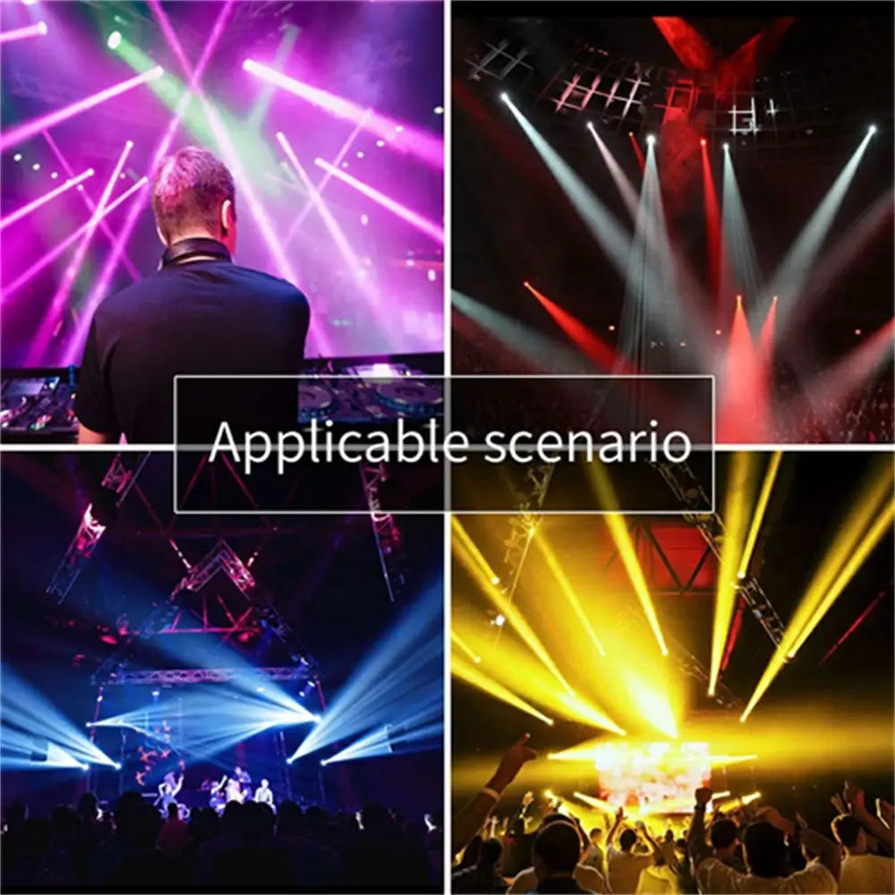Mini RG Laser + RGB LED Party Light Stage Effect Lighting without Battery with Suction Cup and Remote Controller