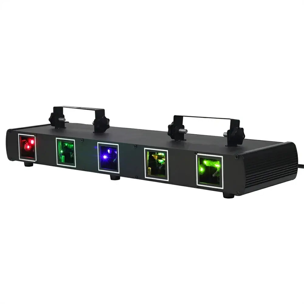 RGBYC Five-hole Laser Light Stage Effect Lighting