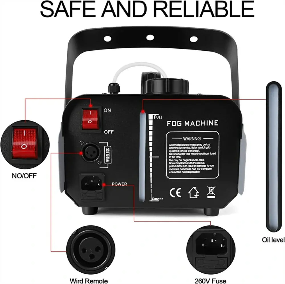 HOLDLAMP ZQ10016 FOG MACHINE