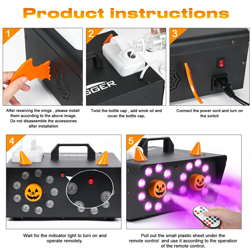 HOLDLAMP ZQ10133 FOG MACHINE