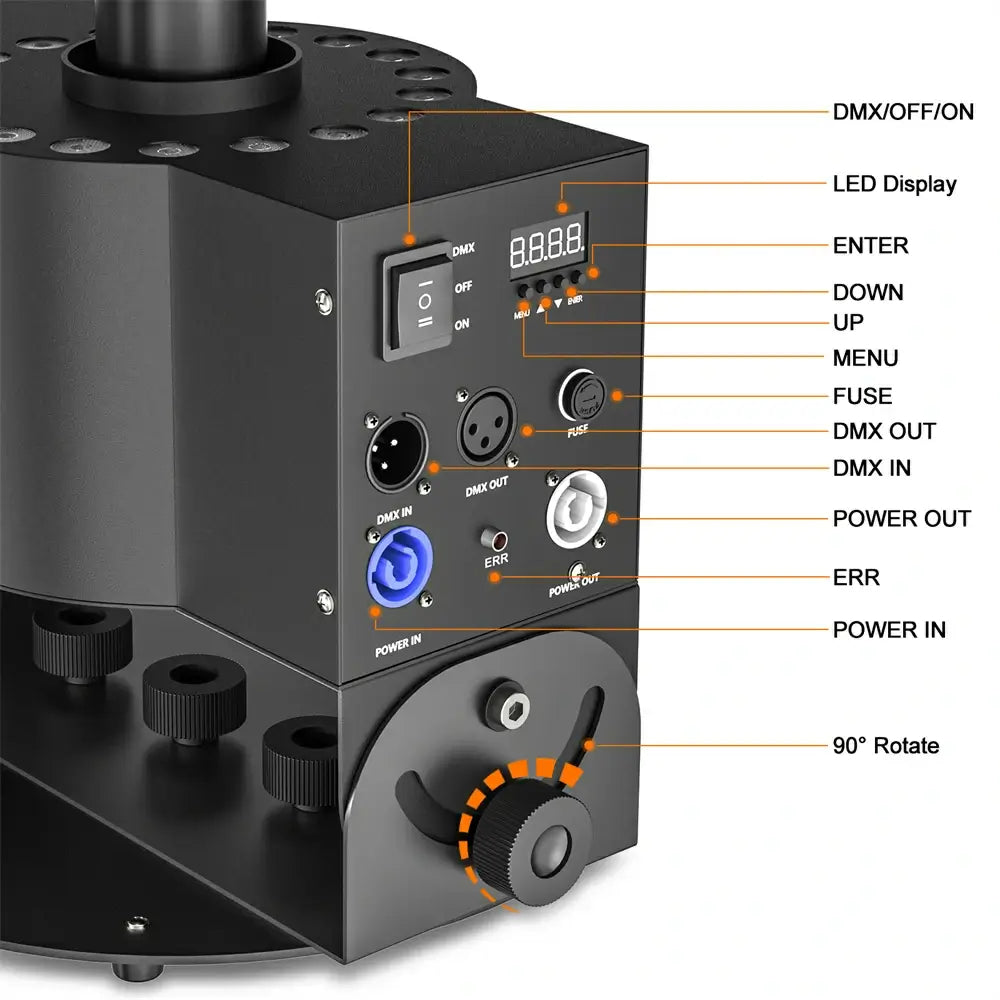 HOLDLAMP ZQ16044 FOG MACHINE