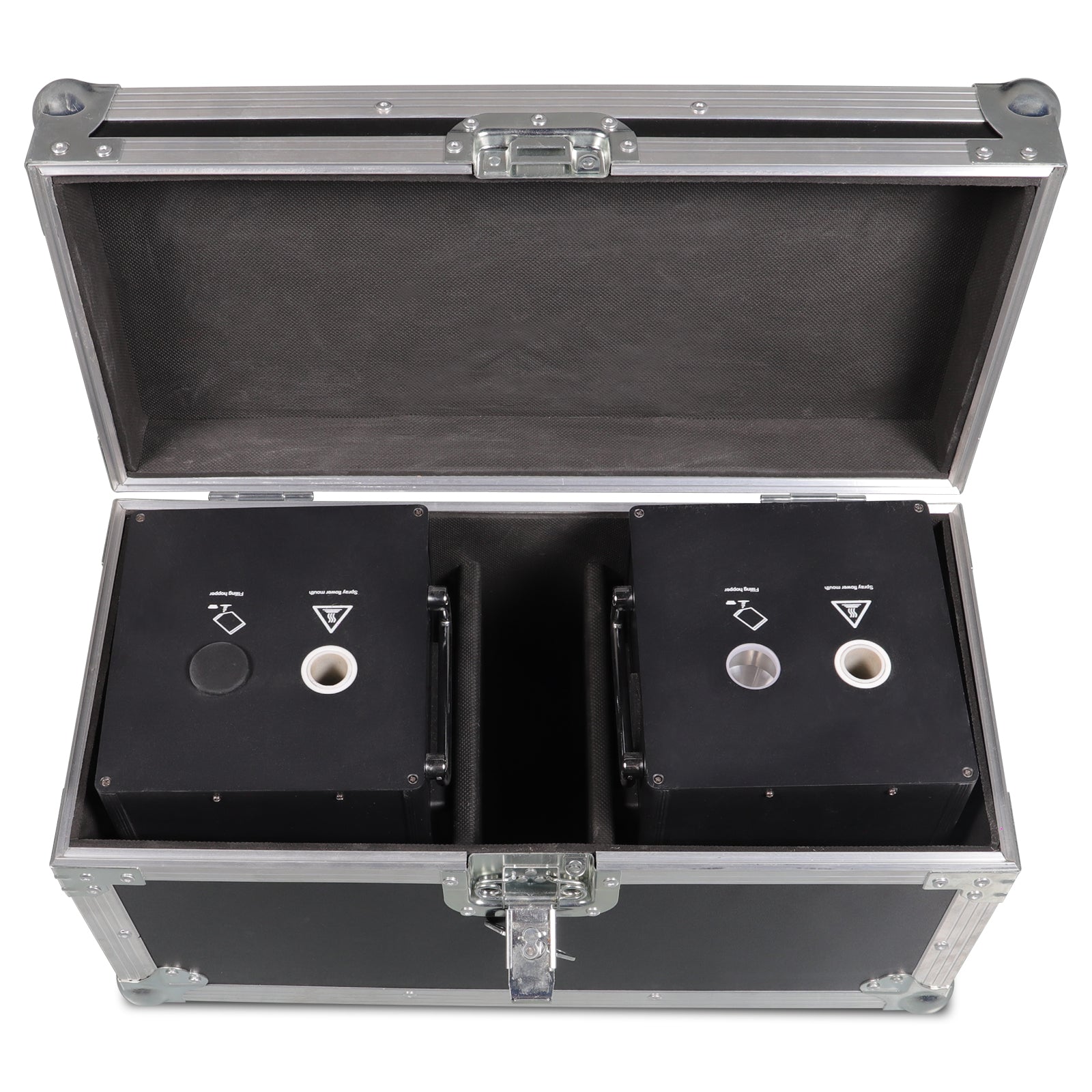Cold Spark Machine Flight Case for 2Pcs DJ Stage Effect DMX Firework Machine
