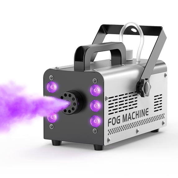 Wondnuga Fog Machine 400W RGB LED Smoke Machine Stage Lighting Effect with Remote Control Fog Machine for Party Halloween Wedding DJ Show Concert Bar