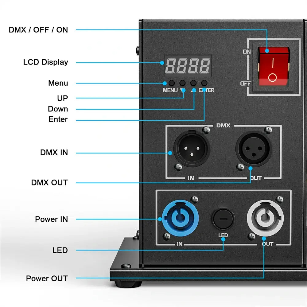HOLDLAMP ZQ16043 FOG MACHINE