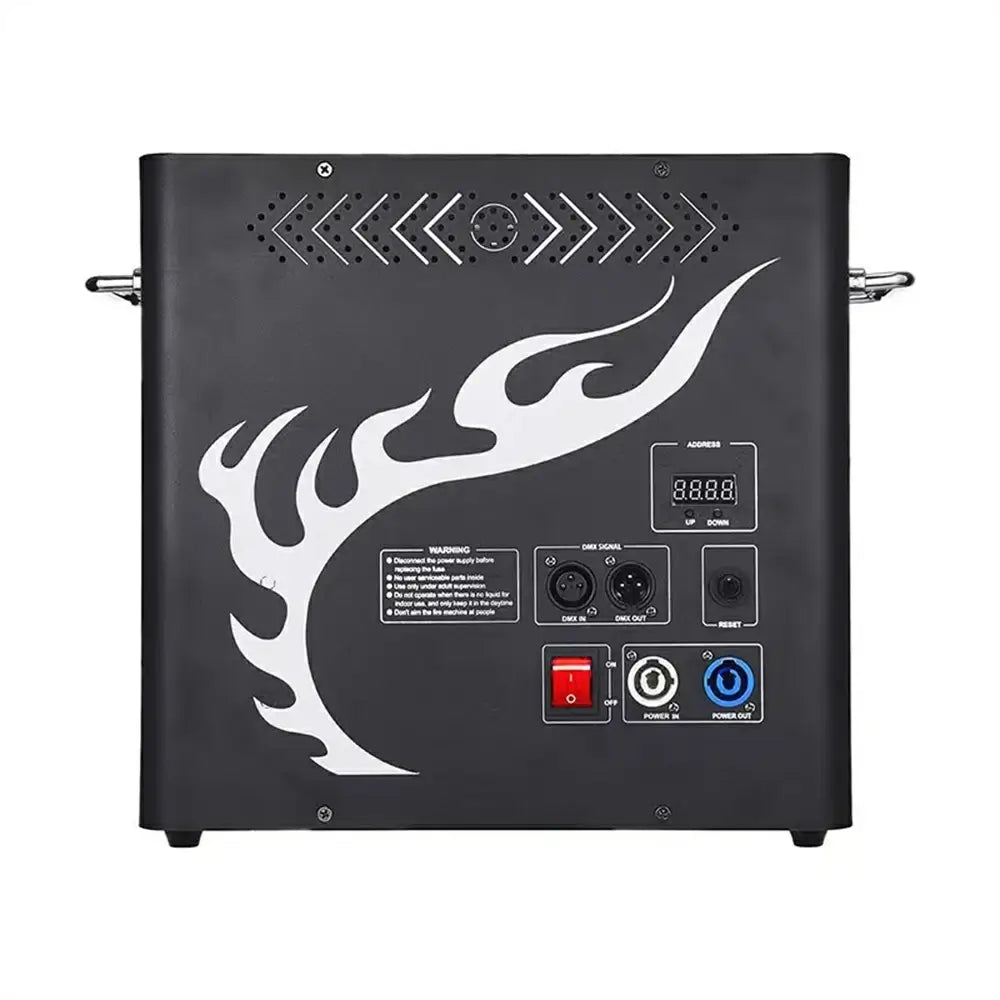 300W Stage Spitfire Three-headed Spitfire (Pulse Ignition) Three-headed Real Flame Machine DMX Control