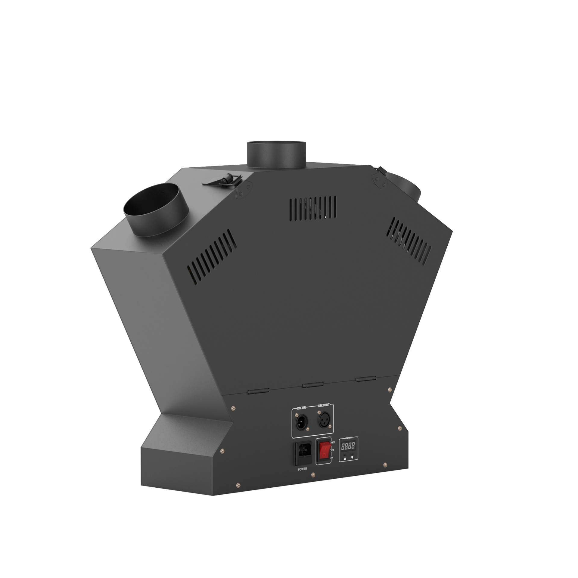 150W Three-headed Flame Thrower Real Flame Machine DMX